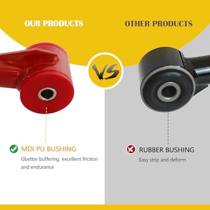 ريحني 13 ذراع تحكم علوي أمامي للرفع مع مفصل كروي 20052016 لسيارة نيسان فرونتير 20052021 باثفايندر 20052016 مجموعة تعليق Xterra وذراع تحكم قابلة للتعديل 2 قطعتين - Image 5