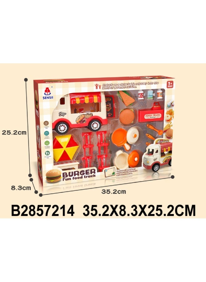 شاحنة طعام البرجر المرحة  18-2857214