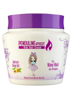 PENDULINE Apricot Oil Kids Hair Cream For Wavy Hair 150ml  - Image 3