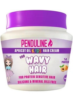 PENDULINE Apricot Oil Kids Hair Cream For Wavy Hair 150ml  - Image 2