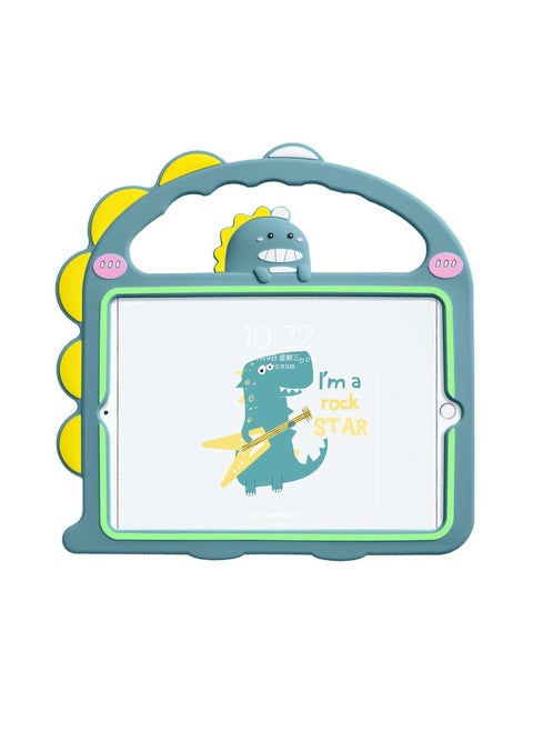 Dinosaur compatible iPad 10 case, stylish iPad 10th generation case, popular 10.9-inch iPad case, cute, shockproof cover, transparent, lightweight, stand function, character merchandise, scratch-resistant