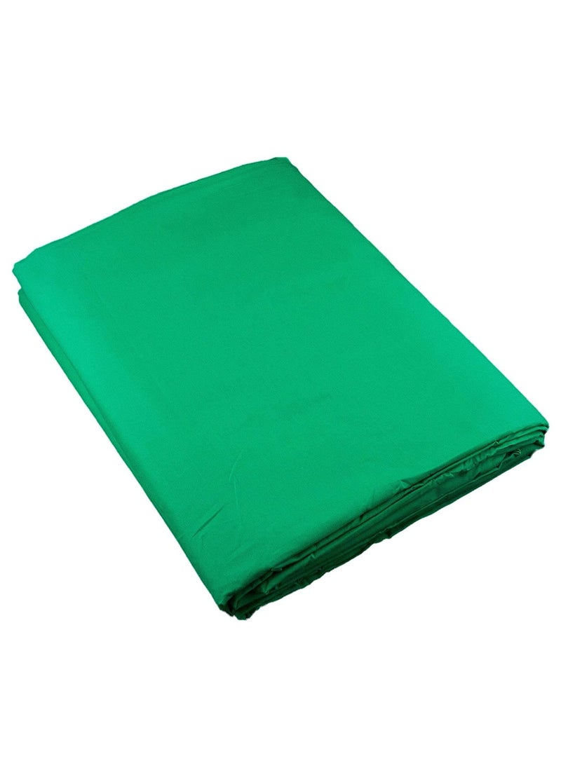 Rubik Chroma Key Green Screen Photography Background Cloth for Photo Studio Non reflective Fabric 1.6 x 3 Meters (Stand Not Include)  - Image 4