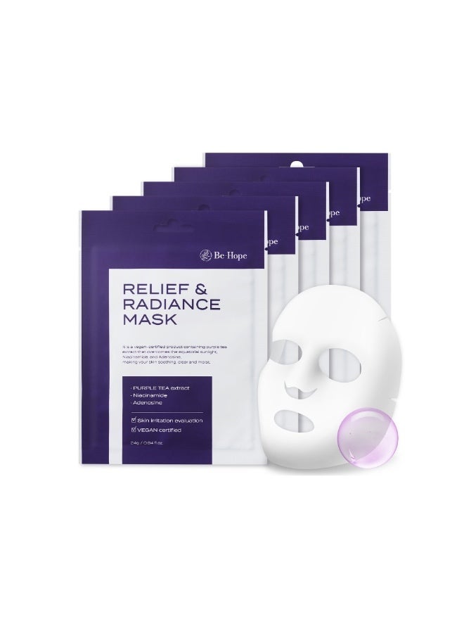 Be-Hope LUXURY VEGAN RELIEF RADIANCE MASK - Image 1