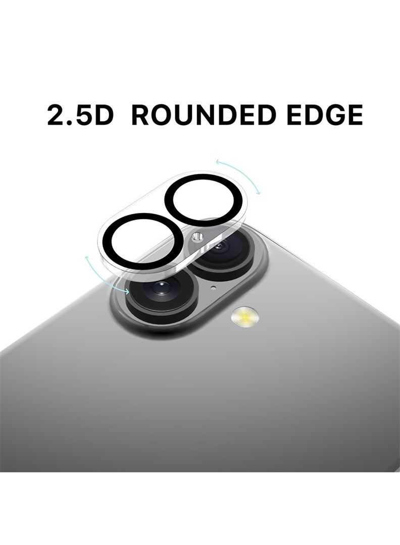 Theodor Camera Lens Protector for iPhone 16 6.1-Inch and iPhone 16 Plus 6.7-Inch, 9H Tempered Glass, Anti-Scratch, Case Friendly, Does Not Affect Night Shots, HD Clear  - Image 5