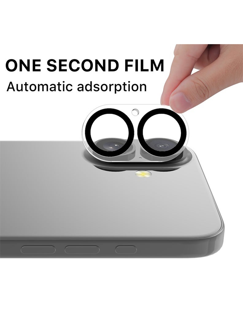 Theodor Camera Lens Protector for iPhone 16 6.1-Inch and iPhone 16 Plus 6.7-Inch, 9H Tempered Glass, Anti-Scratch, Case Friendly, Does Not Affect Night Shots, HD Clear  - Image 4