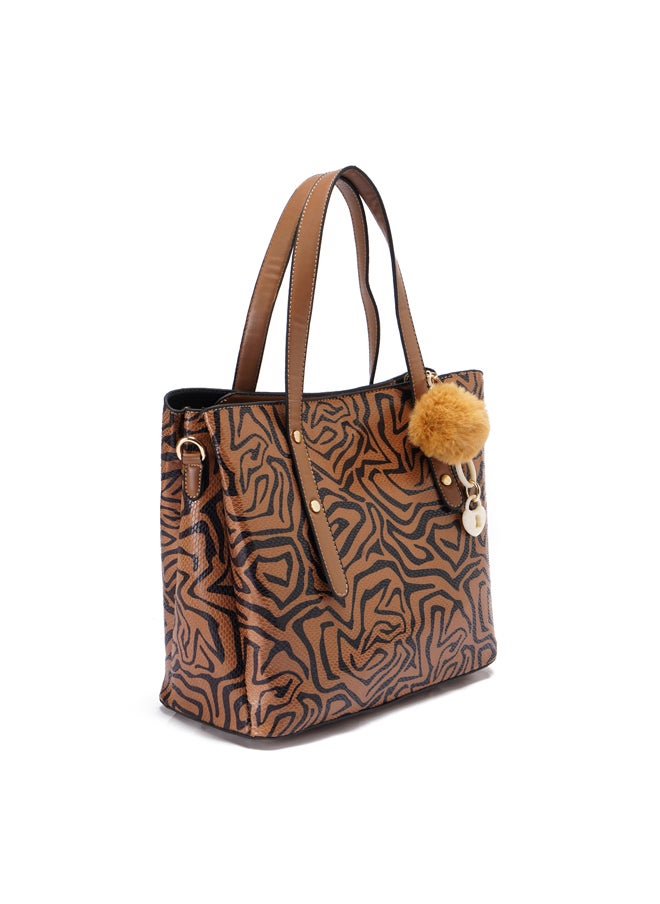 GRINTA Grinta Women Handbag - Cafee&Black  - Image 3