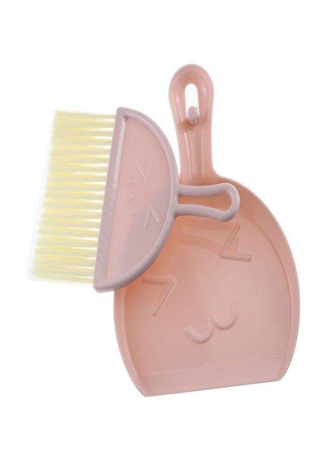 Setaria Viridis dust pan and Broom/Dustpan Small Dustpan and Brush kit, Multifunctional Cleaning Tool (with Manual Broom Brush), Child Broom and Dustpan Set Plastic dust Collector - Image 2