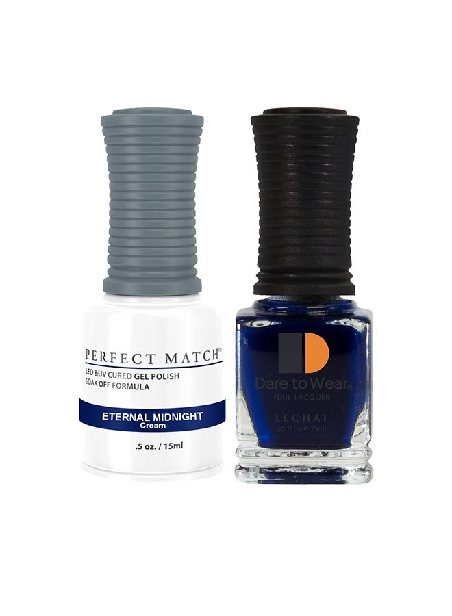 Lechat Soak Off Gel Nail Polish UV LED Gel Polish Eternal Midnightf PMS222