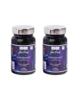 Kapiva Endurance Capsules For Energy, 60 Capsules, Pack Of 2  - Image 1
