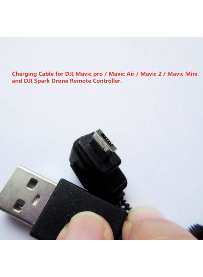 Taoke USB Data Charging Cable Remote Controller Data Cable for Spark Mavic Mini SE / Mavic Mini/Mavic pro/Mavic Air/Mavic 2 Drone Controller - Image 2