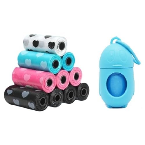 ZURATO Baby Diaper Disposable Bags with Dispenser, Waste Bags, Convenient and Quick Diaper Disposal, Unscented Leak & Odors Proof Diaper Trash Bags for Newborn Diapers (16 Roll + 1 Case) - Image 1