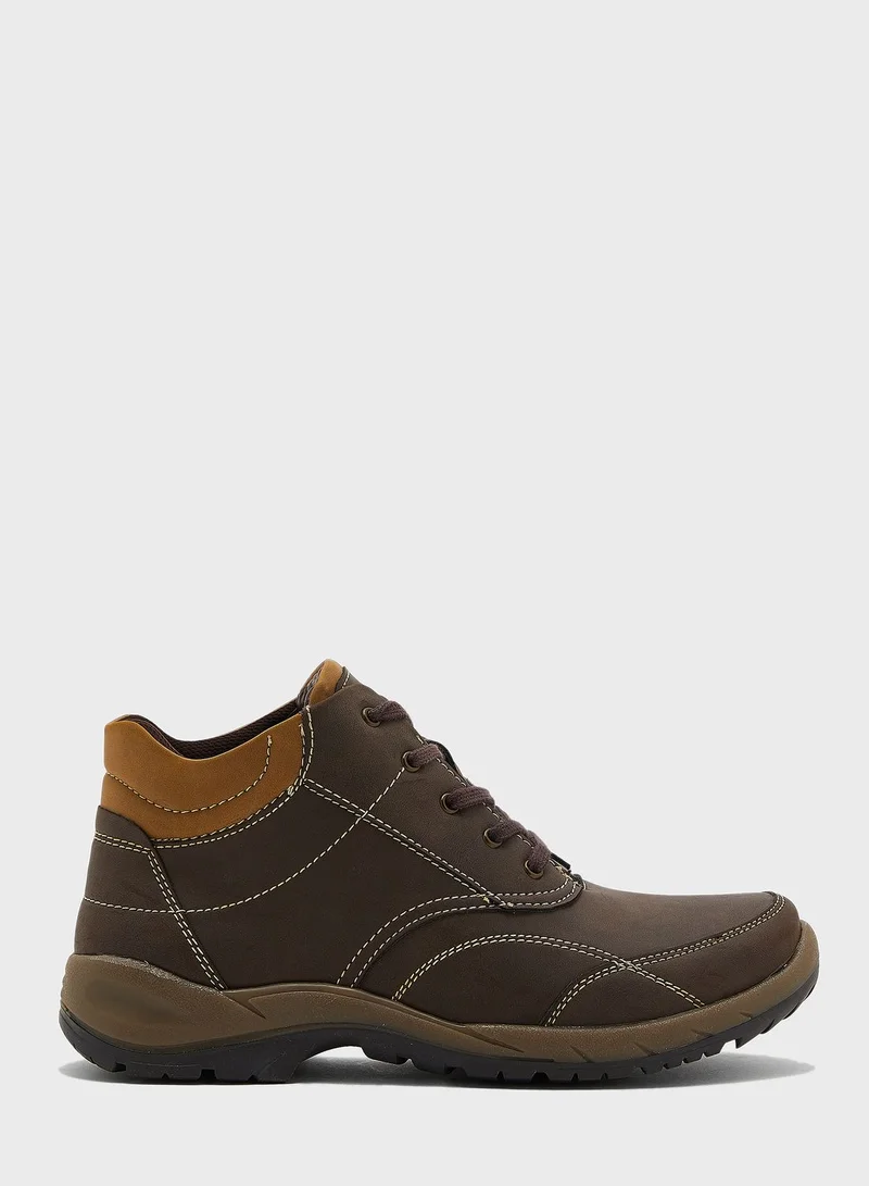 Robert Wood Casual Padded Boots