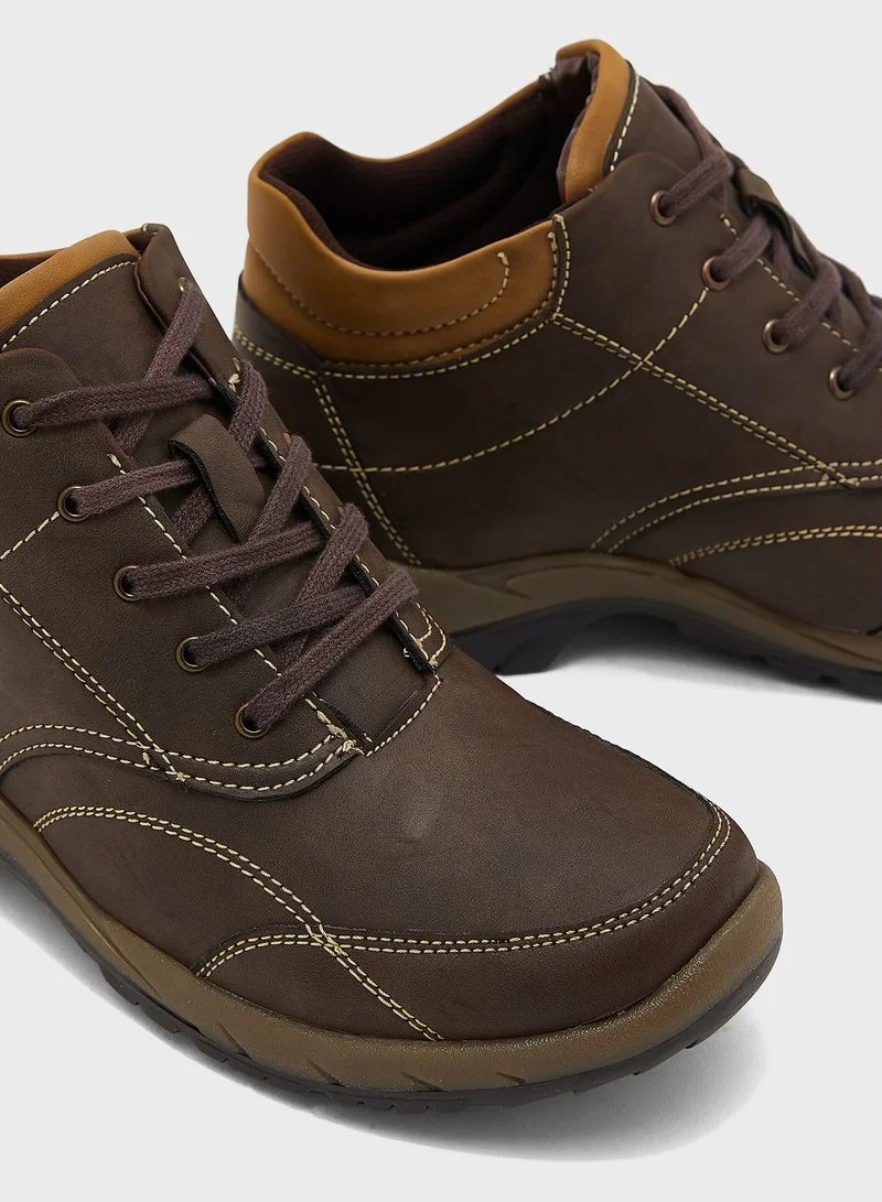 Robert Wood Casual Padded Boots