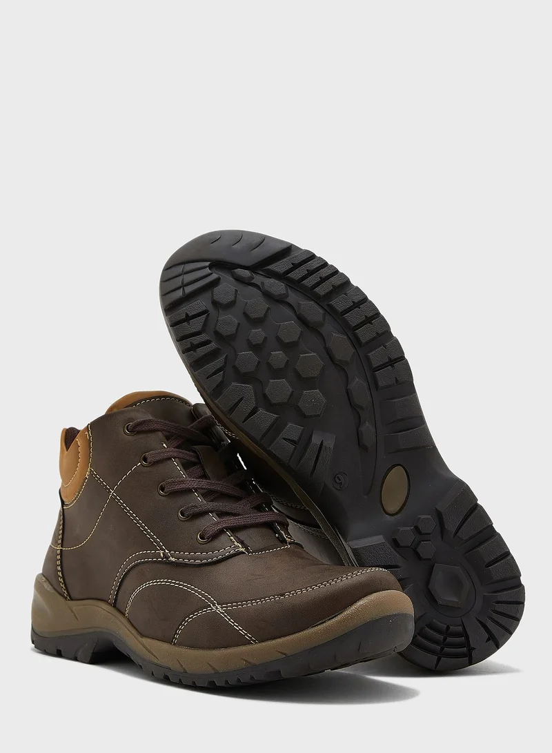 Robert Wood Casual Padded Boots