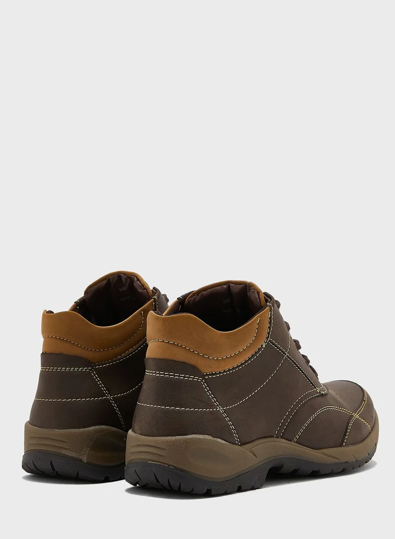 Robert Wood Casual Padded Boots
