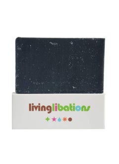 LIVING LIBATIONS  Organic Cleansing Charcoal Soap Bar  Natural Wildcrafted Vegan Clean Beauty 42 oz  120 g