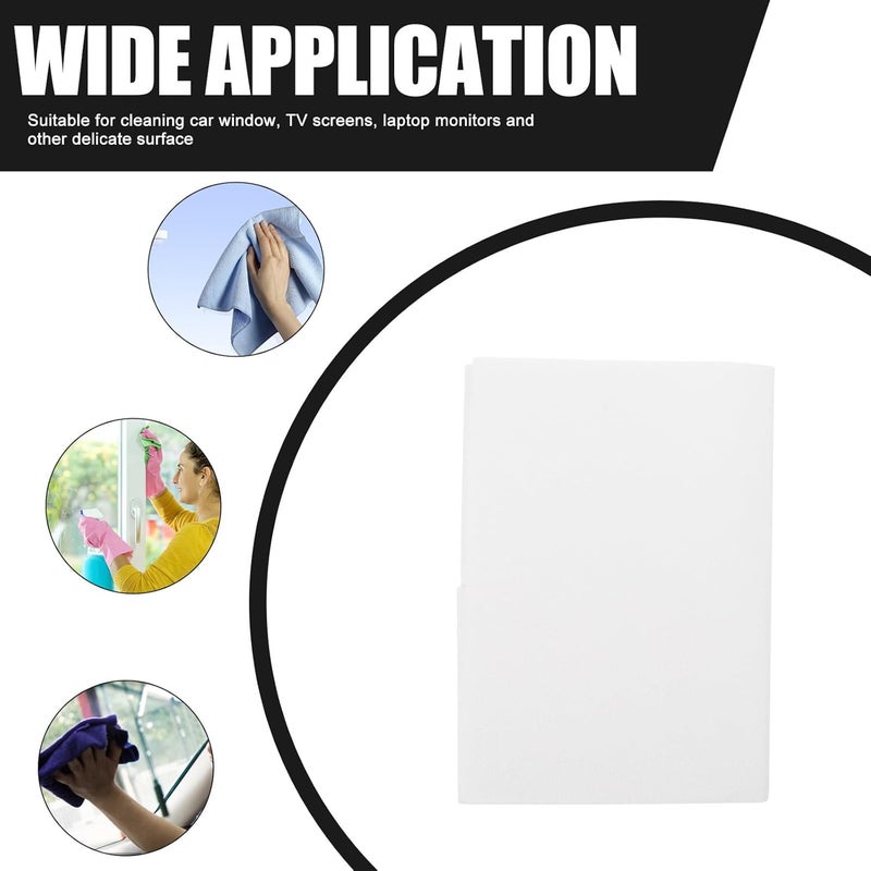 Microfiber Car Drying Towel 40x50cm Thickened Synthetic Suede Car Wash Cloth Soft Absorbent Auto Detailing Cleaning Rag - Image 3