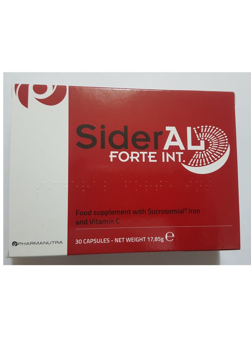 PHARMANUTRA Sideral Forte Int. Food Supplement, 30 Capsules