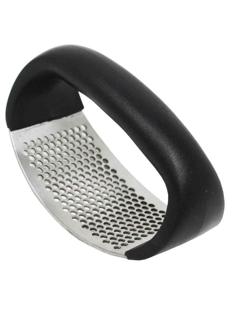 هراسة وعصارة ثوم بمقبض طويل متعدد الألوان One Size  - Image 1