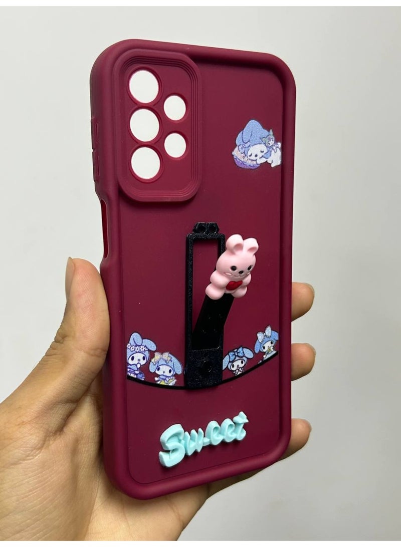 new cartoon-designed back cover with the word "Sweet" on it, compatible with the Samsung A23 phone. - Image 2