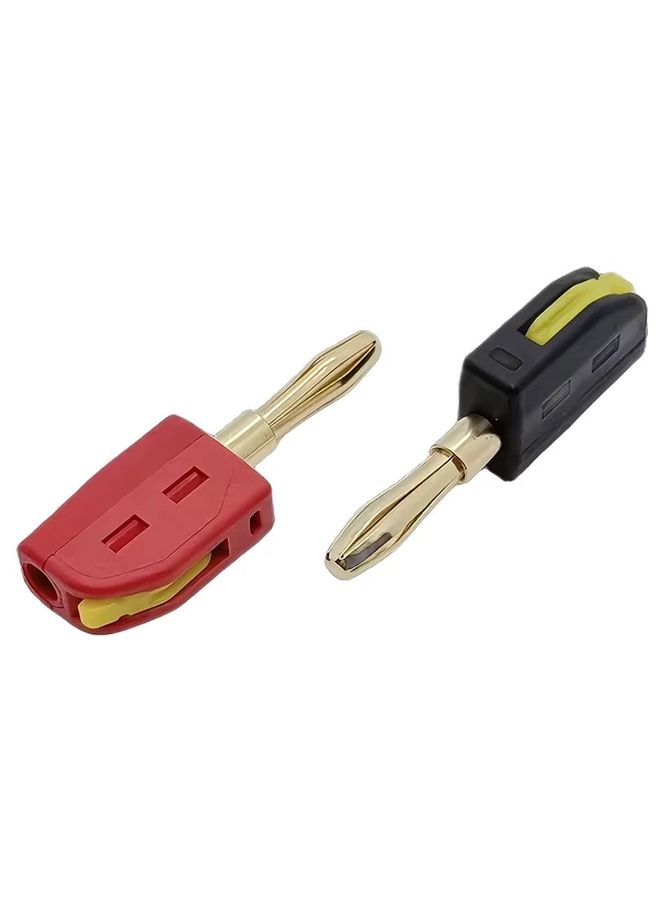 5 Pairs 4mm Banana Plug Audio Speaker Connectors Quick Connect Electrical Terminals - Image 3