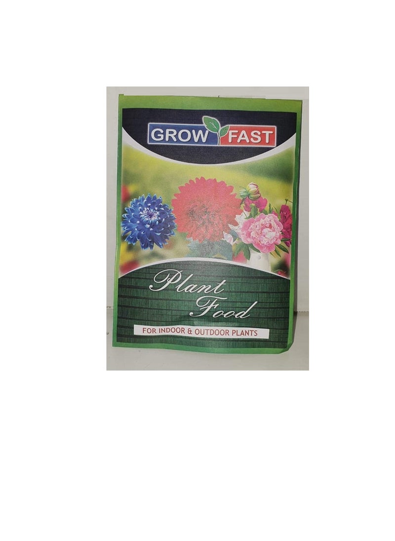 GROW FAST - Grow Fast Powder Fertilizer 50 gms for indoor and outdoor plants - Image 1