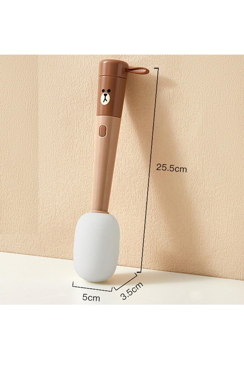 Gonice 3-in-1 Bottle Brush with Straw Brush, Long Handle Water Bottle Scrubbing Brush, Built for Cleaning Sport Bottles, Baby Bottles, Water Bottles, Coffee Mugs, Flask - Image 5