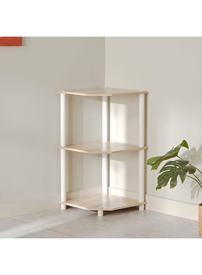 Home Box Pegg 3-Tier Corner Shelf 39.5 x 75.5 x 39.5 cm - Image 2