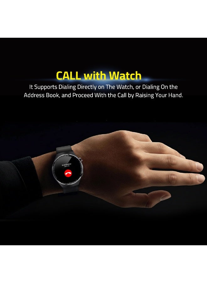 TCH Smart Watch E11 Tornado for Men 1.43 Amoled Display, Bluetooth Call, 180 Sports Modes, Heart Rate, Sleep Monitor, SpO2, IP68 Waterproof, 10-Day Battery, For Android/IOS - Image 3