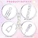 Rotatingpals 32 Pcs Wild Flower Bubble Wands Sweet Bubbles Party Favors for Adult Valentine Anniversaries Celebration Wedding Supplies Summer Activity Birthday Gifts Wedding Supplies - Image 4