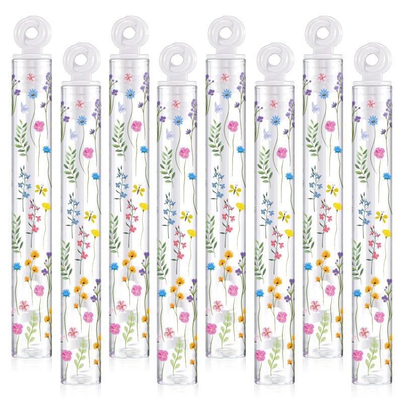 Rotatingpals 32 Pcs Wild Flower Bubble Wands Sweet Bubbles Party Favors for Adult Valentine Anniversaries Celebration Wedding Supplies Summer Activity Birthday Gifts Wedding Supplies - Image 3
