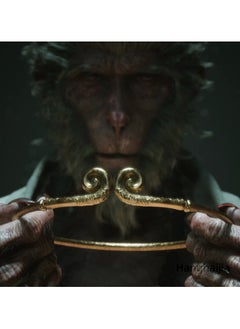 Hanghaijia Black Myth Wukong Headwear Tightening Curse,The West Eripheral Monkey King Game Model Incantation of the Golden Hoop  - Image 5