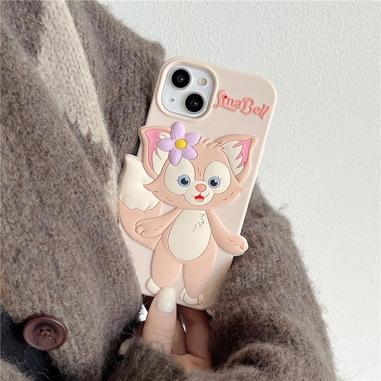 Cartoon Lina Belle Suitable for Iphone15Pro Mobile Phone Case Apple 14/13 Soft 12 Silicone Xsmax Luminous - Image 4