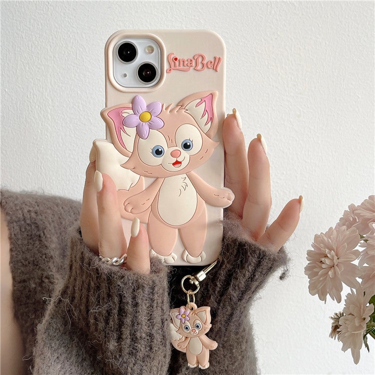 Cartoon Lina Belle Suitable for Iphone15Pro Mobile Phone Case Apple 14/13 Soft 12 Silicone Xsmax Luminous - Image 1