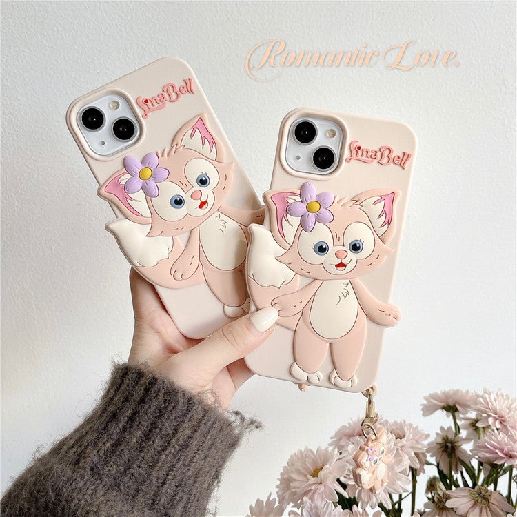 Cartoon Lina Belle Suitable for Iphone15Pro Mobile Phone Case Apple 14/13 Soft 12 Silicone Xsmax Luminous - Image 2