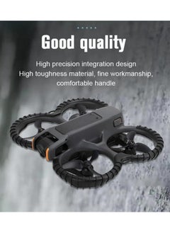 Generic For DJI Avata 2 Drone Protective Bumper Propeller Guard Anti Collision Impact Protector Shock Absorbing Silicone Fortress Design Quick Installation No Tools Needed High Strength Safe Flight Accessories  - Image 4