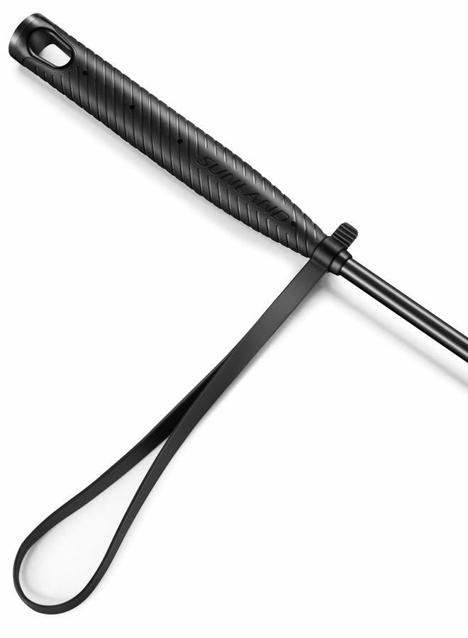SUNLAND Horse Riding Crop Jump Bat Non-Slip Dressage Crop 23 Inch - Image 4