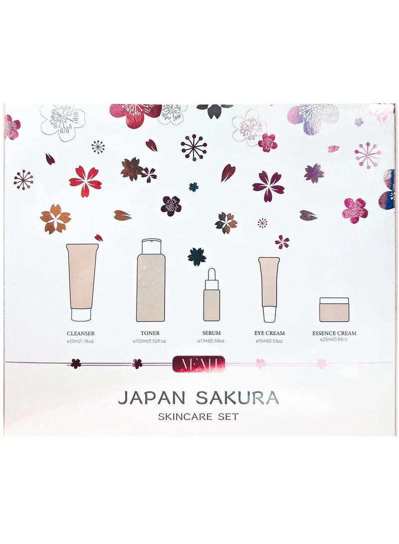 MEMI Japan Sakura Skin Care Set - Image 1
