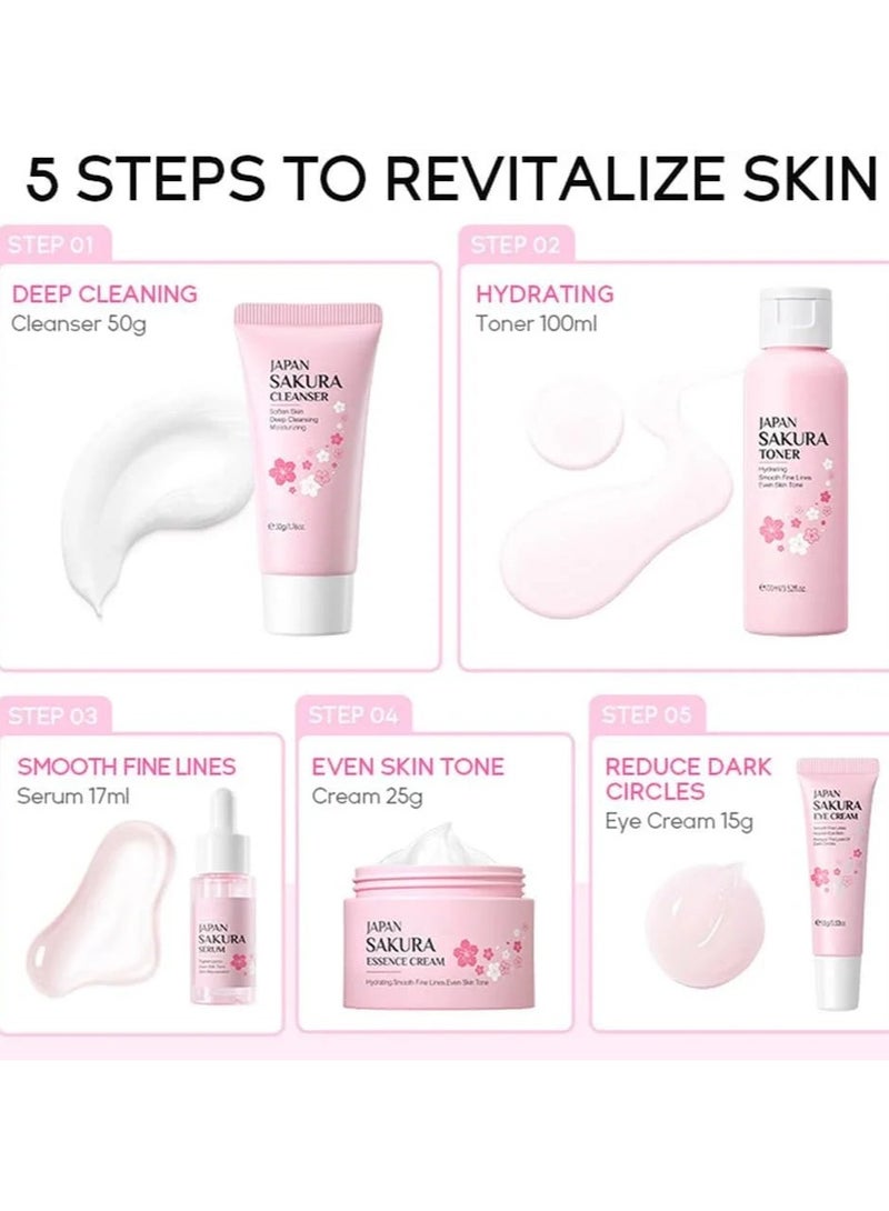 MEMI Japan Sakura Skin Care Set - Image 4