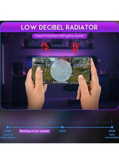 GUDOO iPad Radiator Magnetic Tablet Cooler For iPhone iPad Android Tablet Compatible Magnetic Semiconductor Heat Sink With Temperature Display Radiator Cooler  - Image 5
