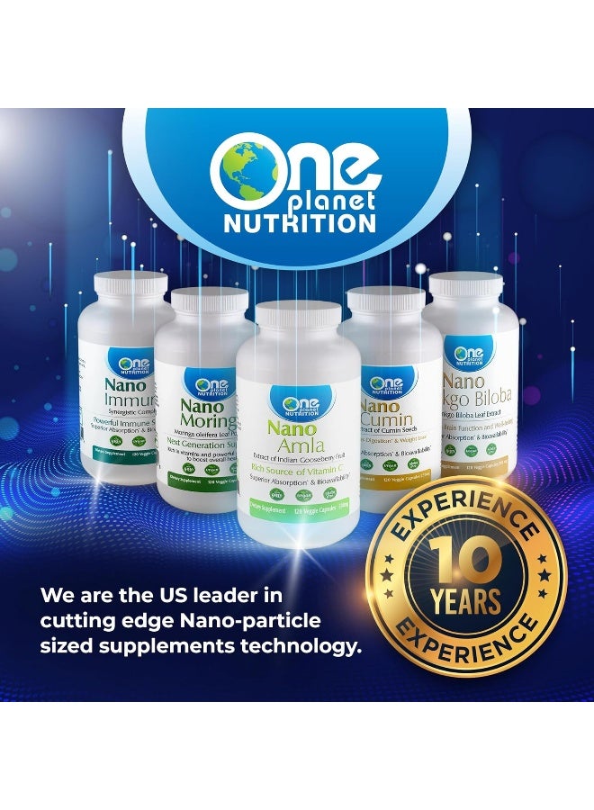 One Planet Nutrition Nano Amla Veggie Capsules for Immune Support - Image 5