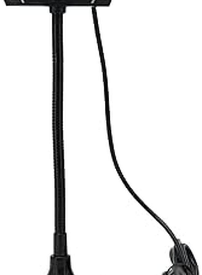 Manual Focus HD Webcam with Microphone 360 Degree Rotation for Video Call Streaming Conference - Image 1
