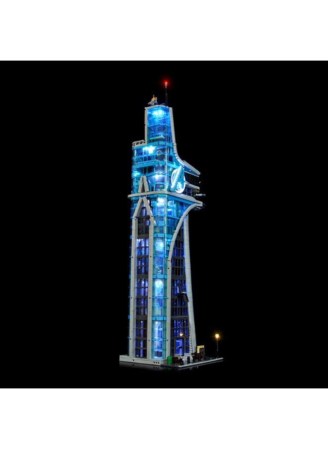 BRIXSPARK - BRXISPRAK LED Light for Lego-76269 Marvel Avengers Tower Building Blocks Model (Lego Set NOT Included) - Image 1