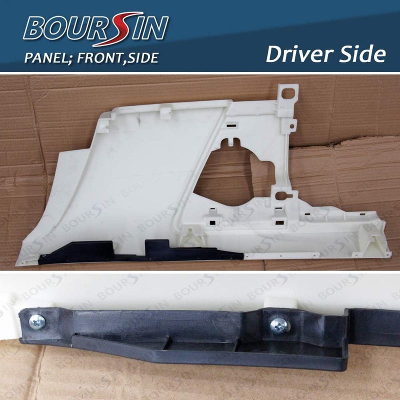 Boursin Side Panel Corner For ISUZU NPR NPR-HD NQR NRR GMC/CHEVY W3500 W4500 W5500 2008-2022 White (Driver Side) - Image 2