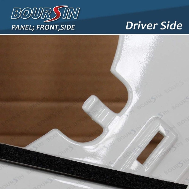 Boursin Side Panel Corner For ISUZU NPR NPR-HD NQR NRR GMC/CHEVY W3500 W4500 W5500 2008-2022 White (Driver Side) - Image 3