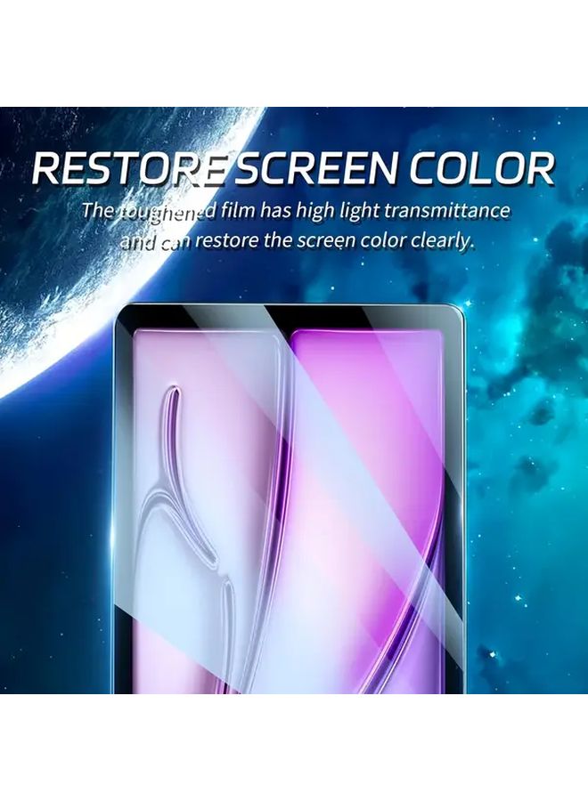 Anti Fingerprint Tempered Glass Screen Protector Set For iPad Air 13 2025 M33 Pack - Image 5