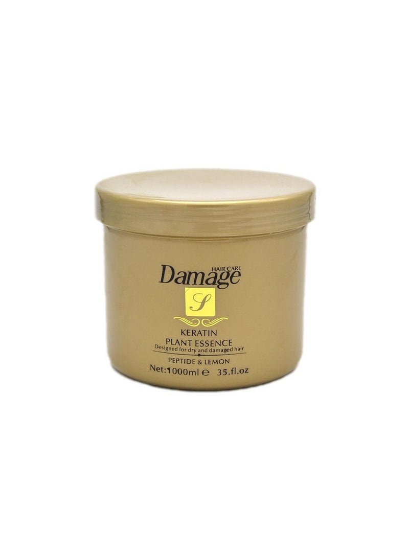 DAMAGE CONTROL - Damage Hair Mask Peptide & Lemon 1000ml - Image 1