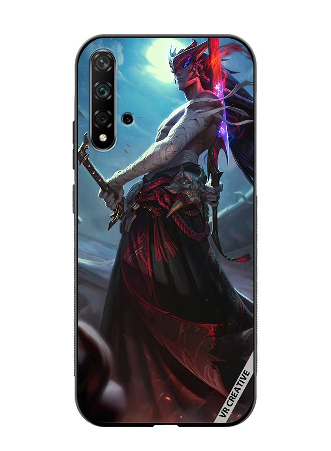 VR CREATIVE Protective Case Cover For Huawei Nova 5T Yone League Of Legends Design Multicolour - Image 1
