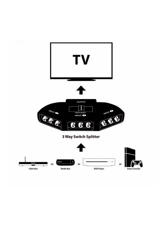 NIBEMINENT 3-Ports Video Game Switch Cable  - Image 4