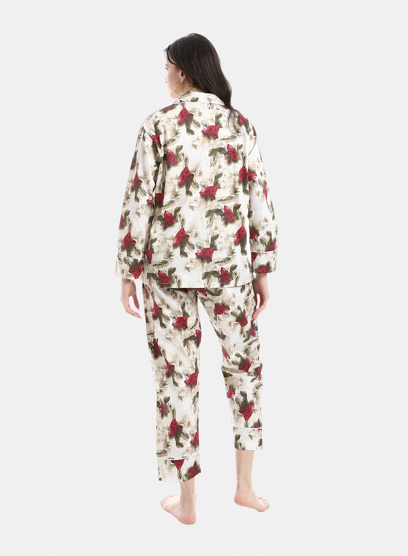 Red Circle Classic printed pajamas - Image 3
